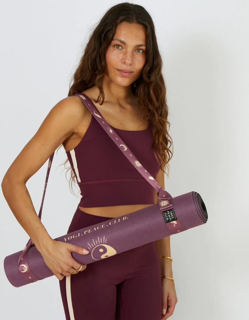 4 mm Yoga Pack - Ceremony Acai Yoga Mat   Block   Strap   Incense