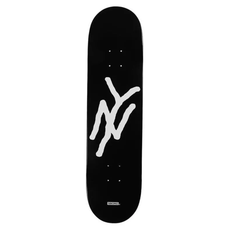 5Boro NY Logo Deck - Black - 8.0