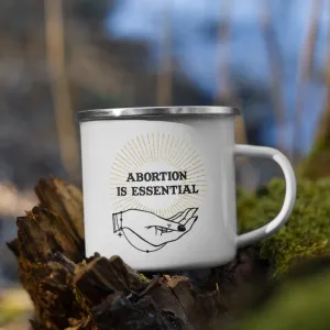 Abortion Is Essential Enamel Mug