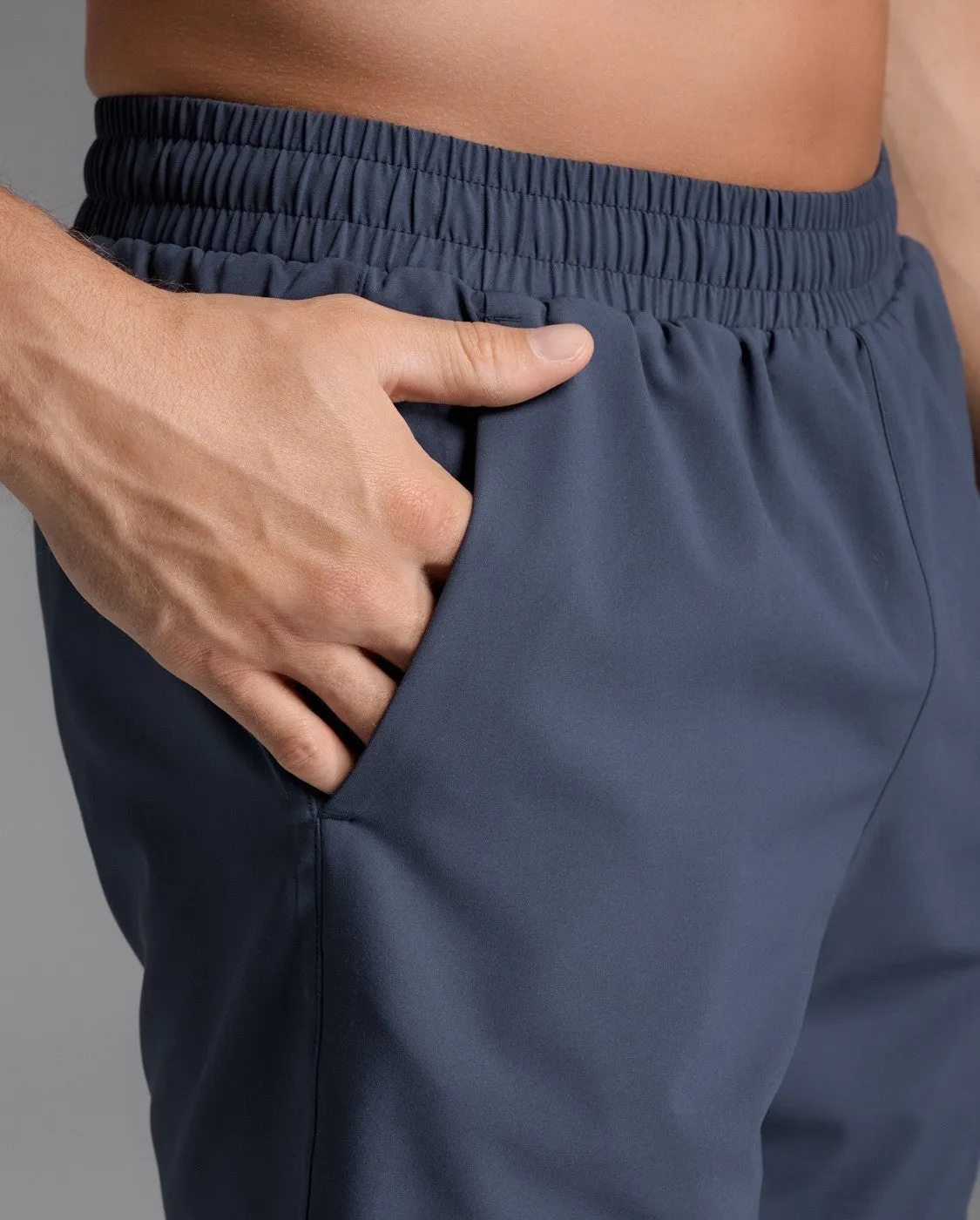 Aeroe 7 Inch Short Laufshort Herren - midnight/silver reflective