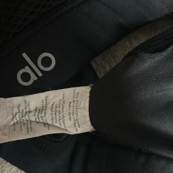 Alo Yoga Black Sports Bralette Size XS