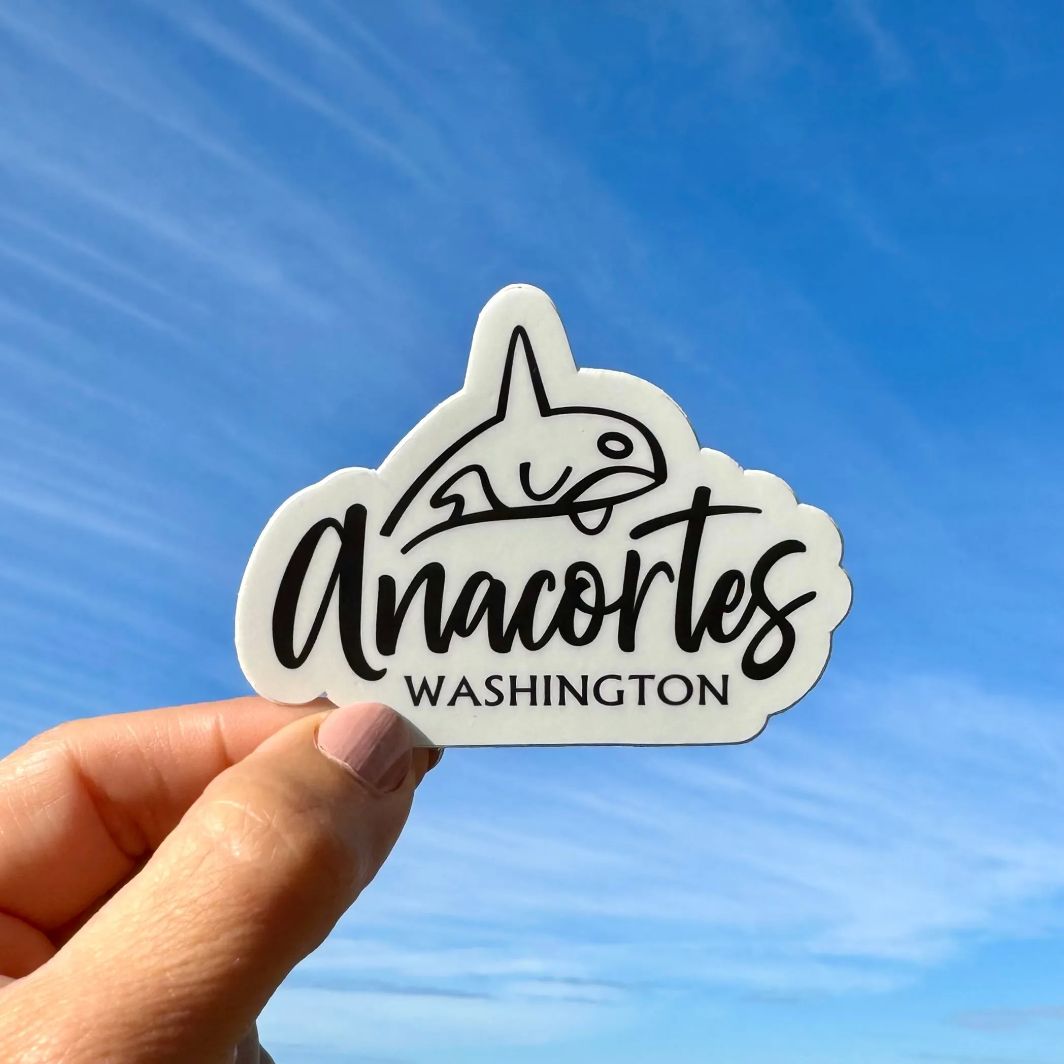 Anacortes Orca 3” Sticker / Decal