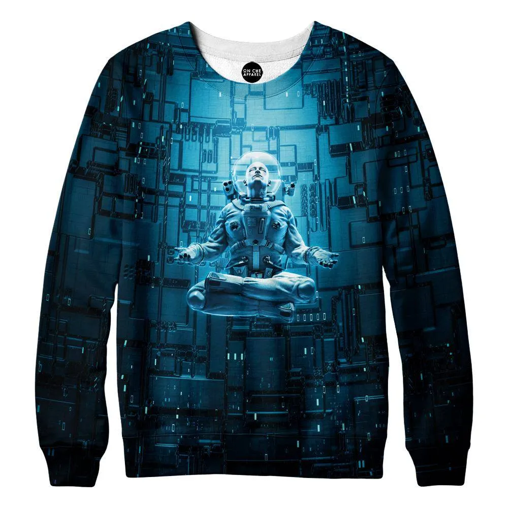 Astro Lotus Womens Sweatshirt