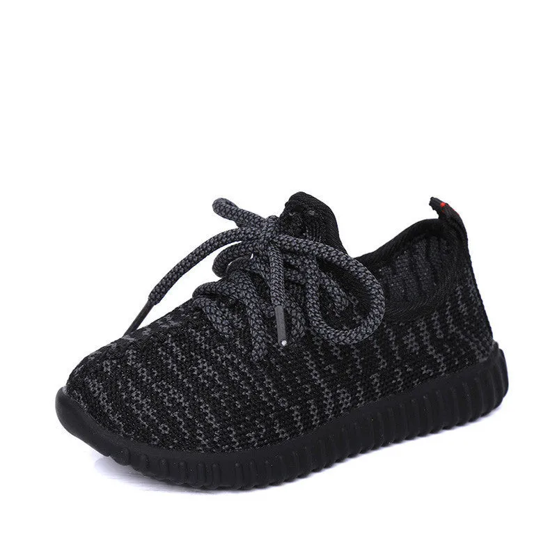 Autumn Candy Colors Children Shoes For Kids Mesh Breathable Sport Sneakers Boys Teenager Girl Running Shoes School Trainers