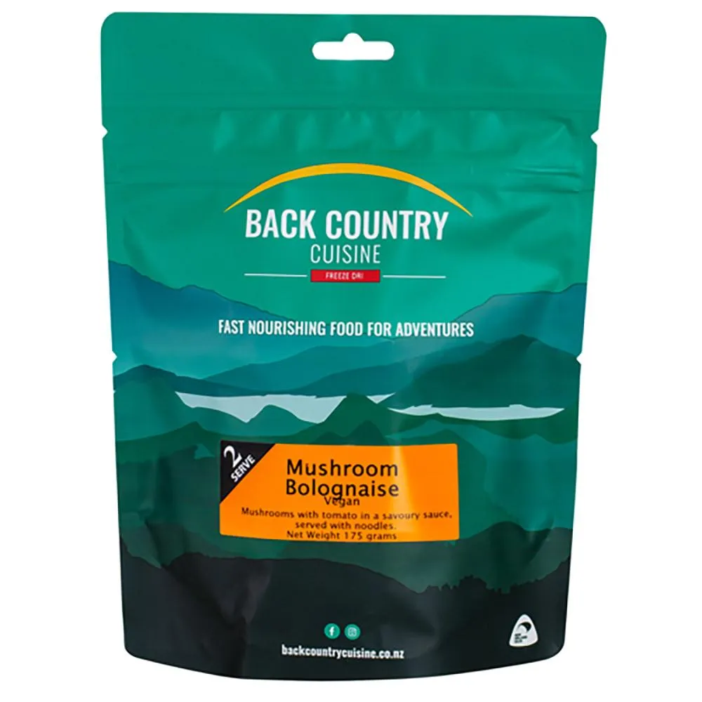 Back Country Food Mushroom Bolognaise