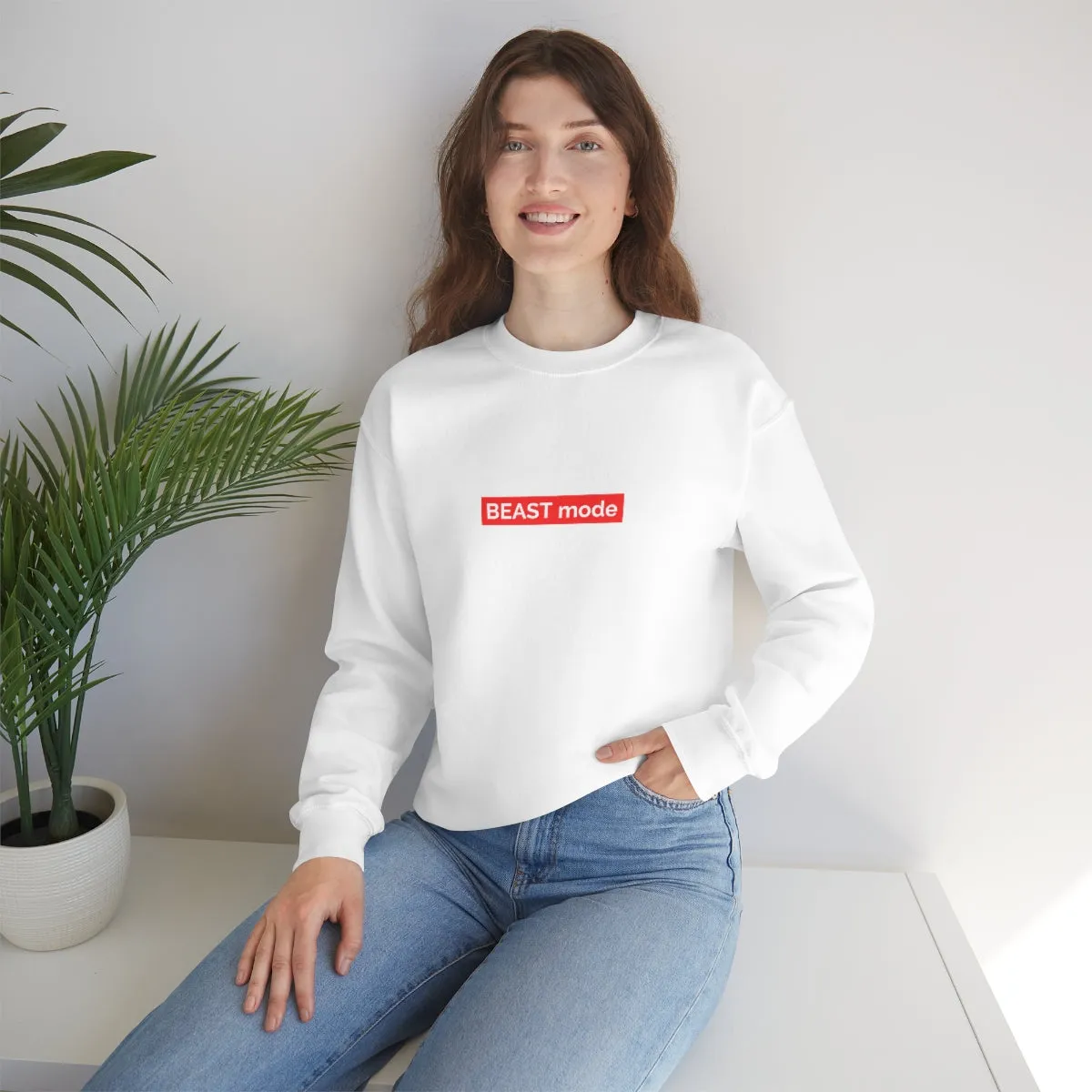 BEAST MODE CREWNECK SWEATSHIRT