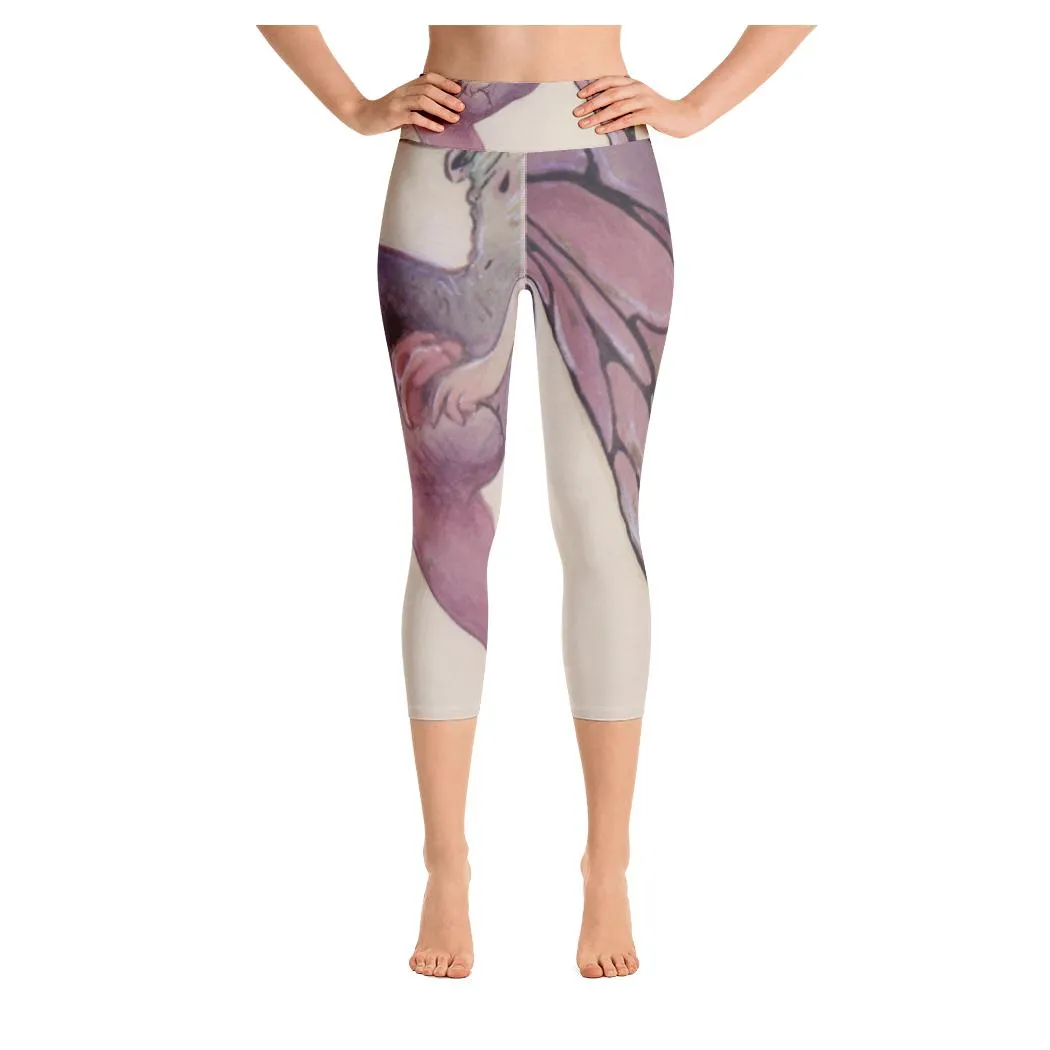 Beauty Butterfly Yoga Capris