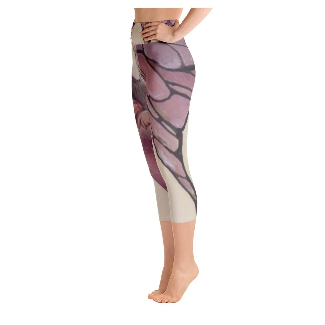 Beauty Butterfly Yoga Capris