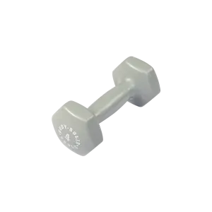 Bodysolid Light Gray 4lb Vinyl Dumbbell
