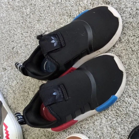 Boys Size 8, 5 Pair of Shoes Bundle