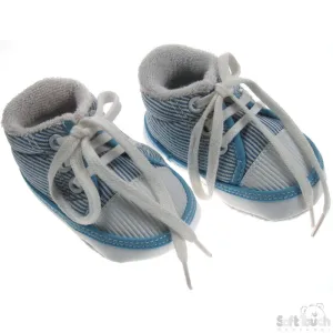 BOYS STRIPY SHOES: (B47)