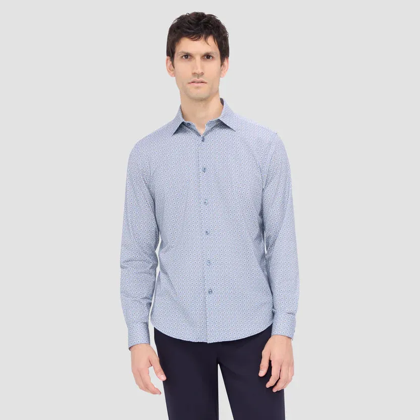 Bugatchi Ooohcotton James Long Sleeve Shirt - Air Blue