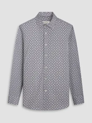 Bugatchi Ooohcotton James Long Sleeve Shirt - Black