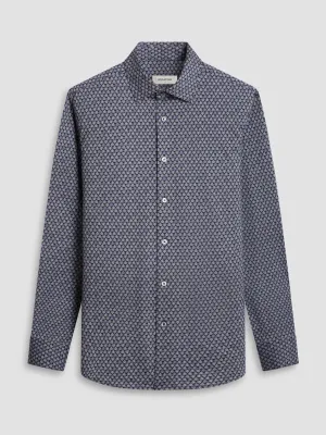 Bugatchi Ooohcotton James Long Sleeve Shirt - Black