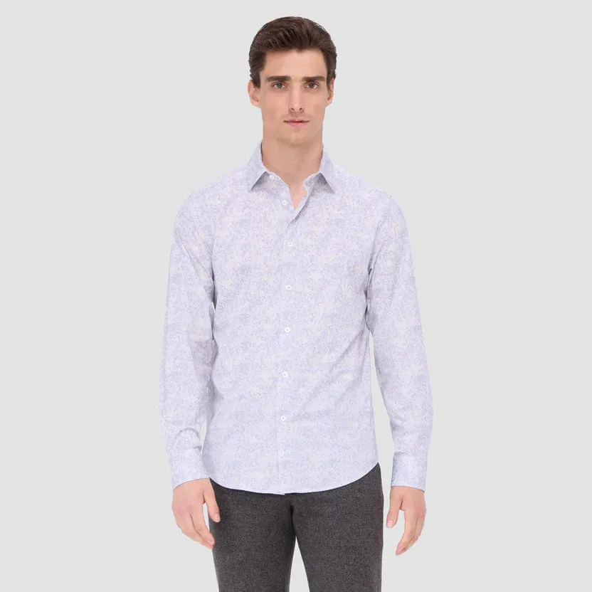 Bugatchi Ooohcotton James Long Sleeve Shirt - Llilac