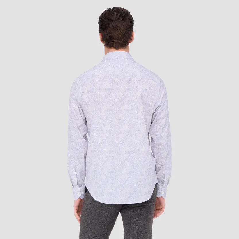Bugatchi Ooohcotton James Long Sleeve Shirt - Llilac