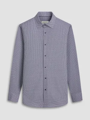 Bugatchi Ooohcotton James Long Sleeve Shirt - Navy