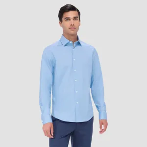 Bugatchi Ooohcotton Jimmy Long Sleeve Shirt - Air Blue