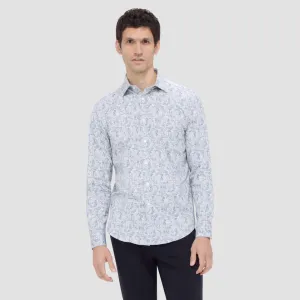 Bugatchi Ooohcotton Jimmy Long Sleeve Shirt - Air Blue