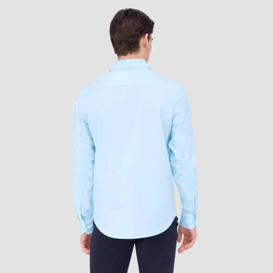 Bugatchi Ooohcotton Jimmy Long Sleeve Shirt - Menthol