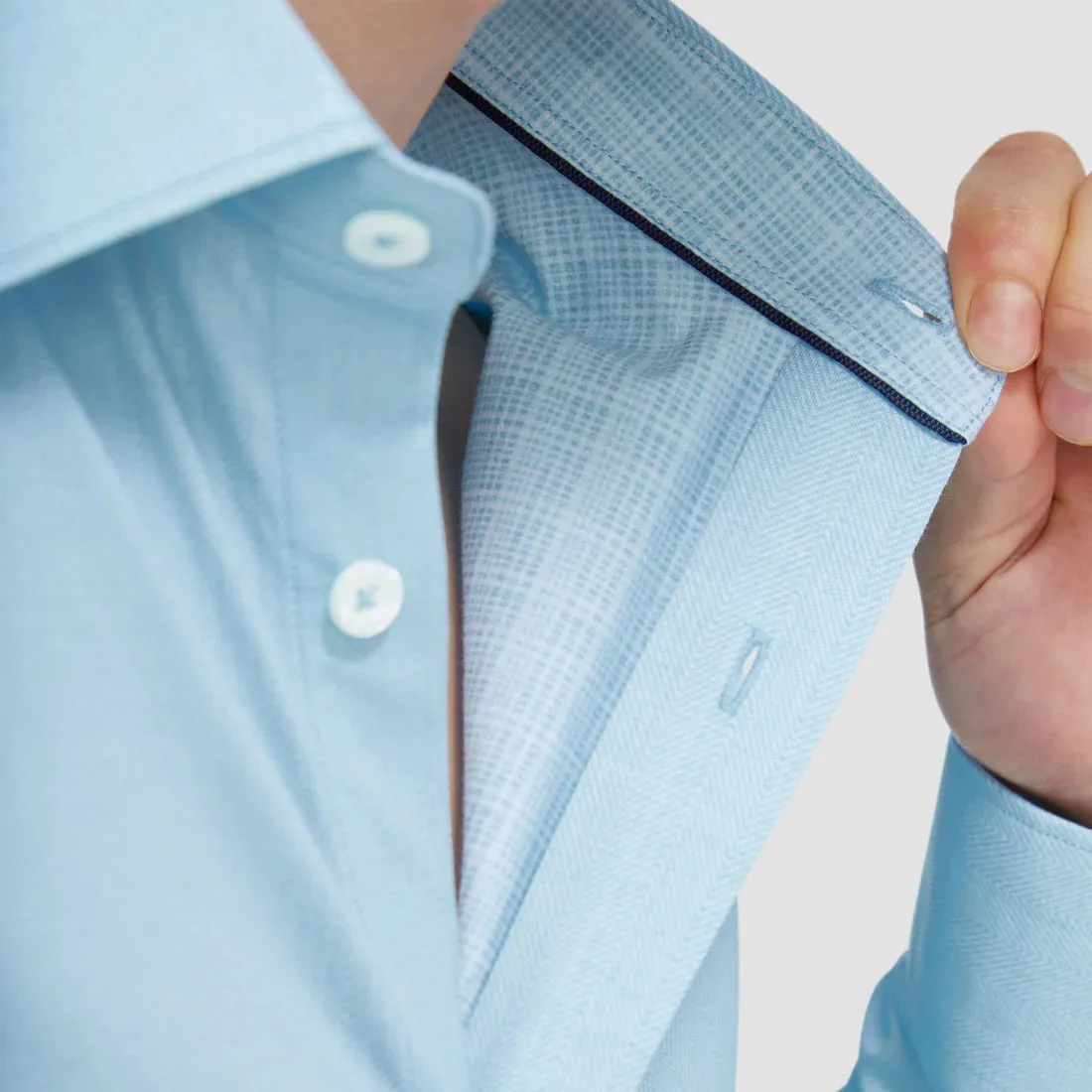 Bugatchi Ooohcotton Jimmy Long Sleeve Shirt - Menthol