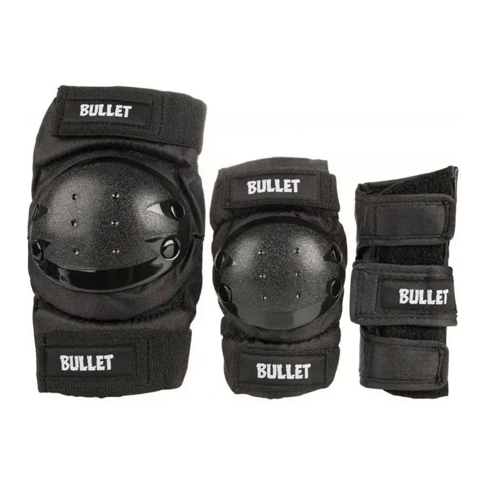 Bullet Triple Skateboard Pad Set