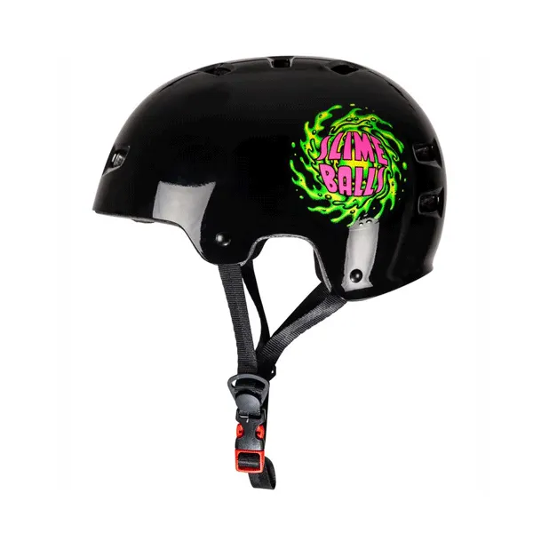 Bullet x Slime Balls Helmet - Youth One Size Fits All - Black