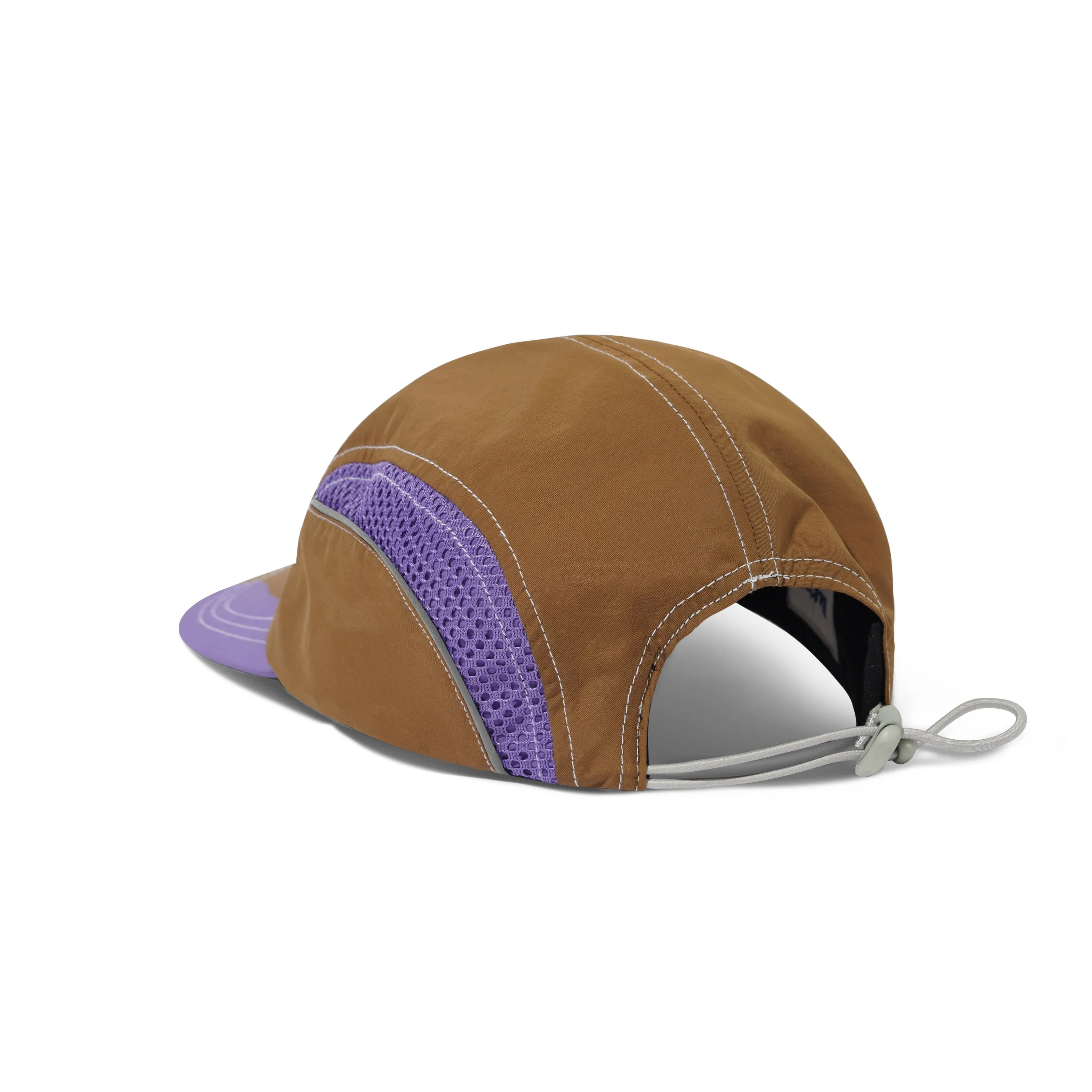 Butter Goods Race 4 Panel Cap - Brown
