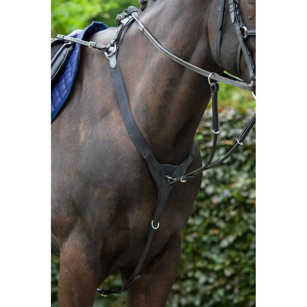 Cameo Equine Performance Breastplate - Soft Leather, Ergonomic Design