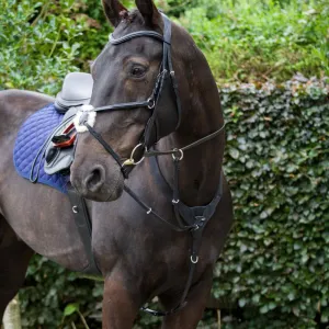 Cameo Equine Performance Breastplate - Soft Leather, Ergonomic Design