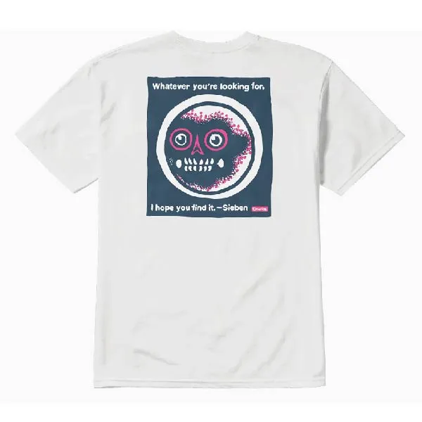 Camiseta Emerica Sieben Poket Tee White