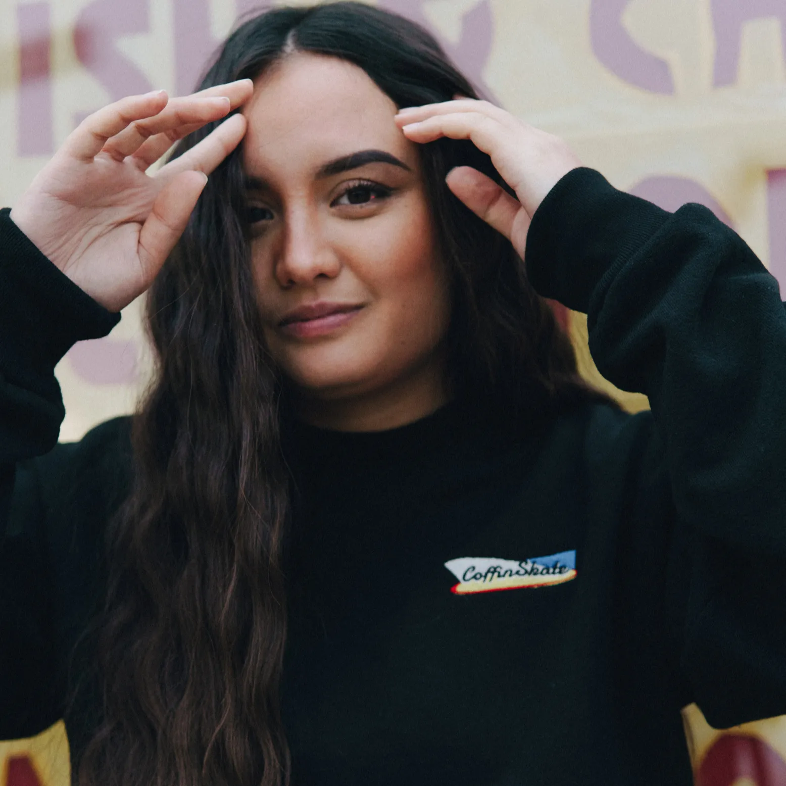 Coffin Skate Diner Crewneck Sweater