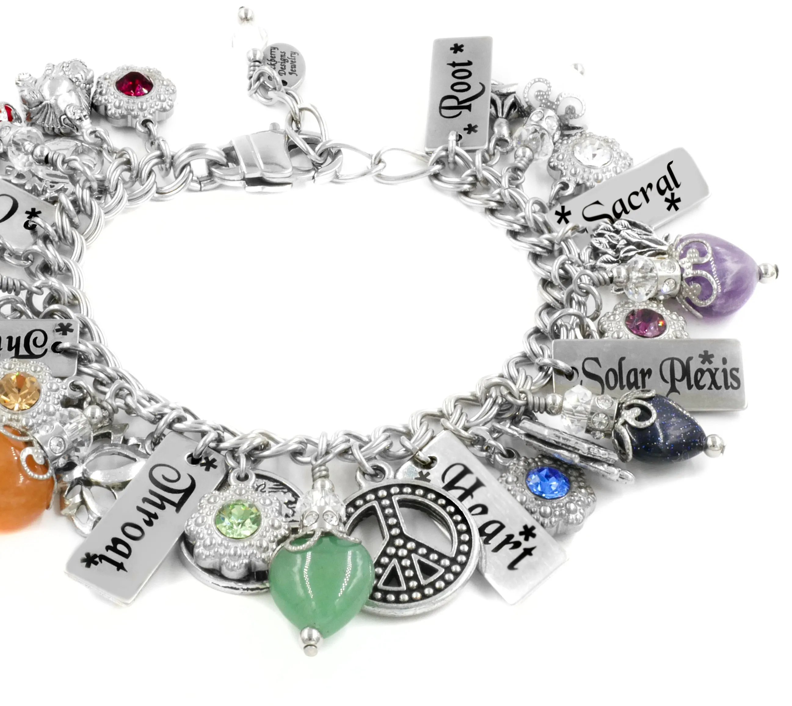Colorful Chakra Bracelet, Yoga Jewelry