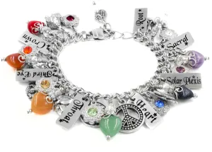 Colorful Chakra Bracelet, Yoga Jewelry