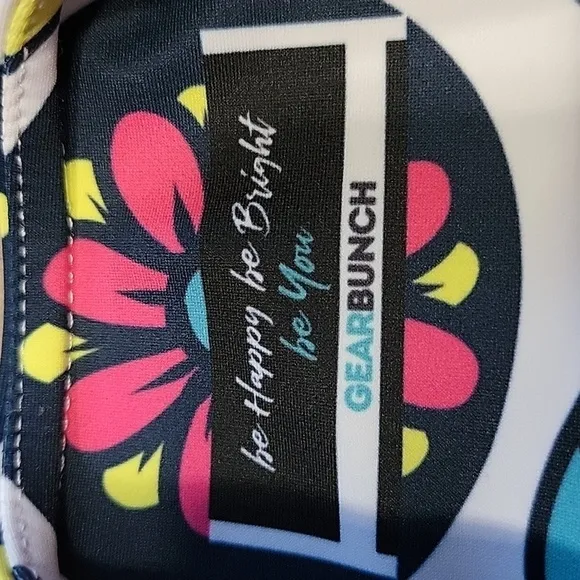 Colorful Sugar Skull Yoga Shorts