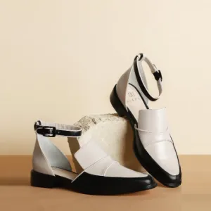 Comfortable Low Heel Square Heel Plus Size Women's Shoes