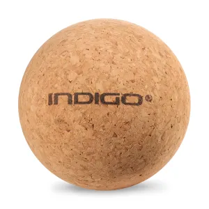 Cork Massage Ball for Yoga INDIGO Brown 5 cm