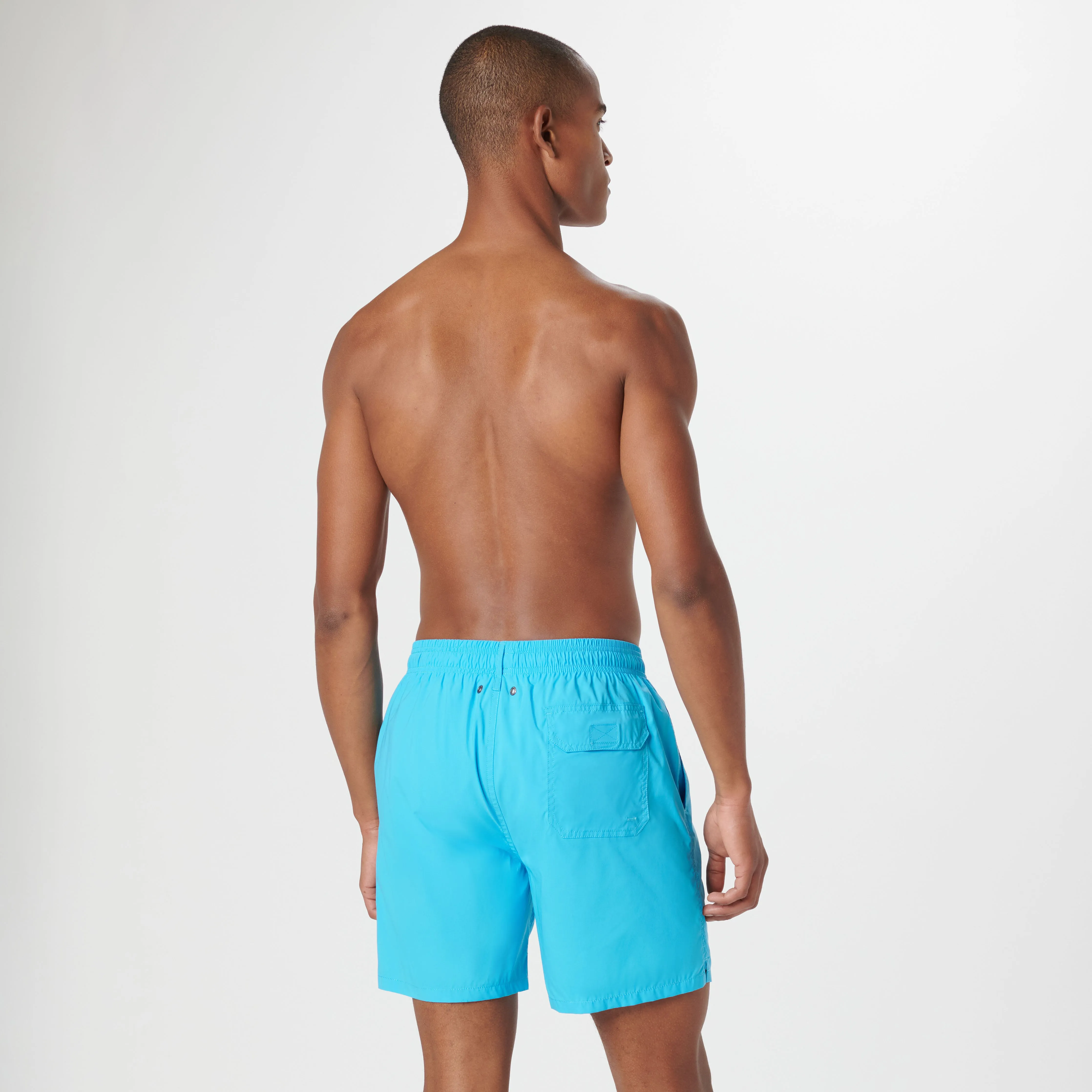 Cosmo Solid Swim Trunks