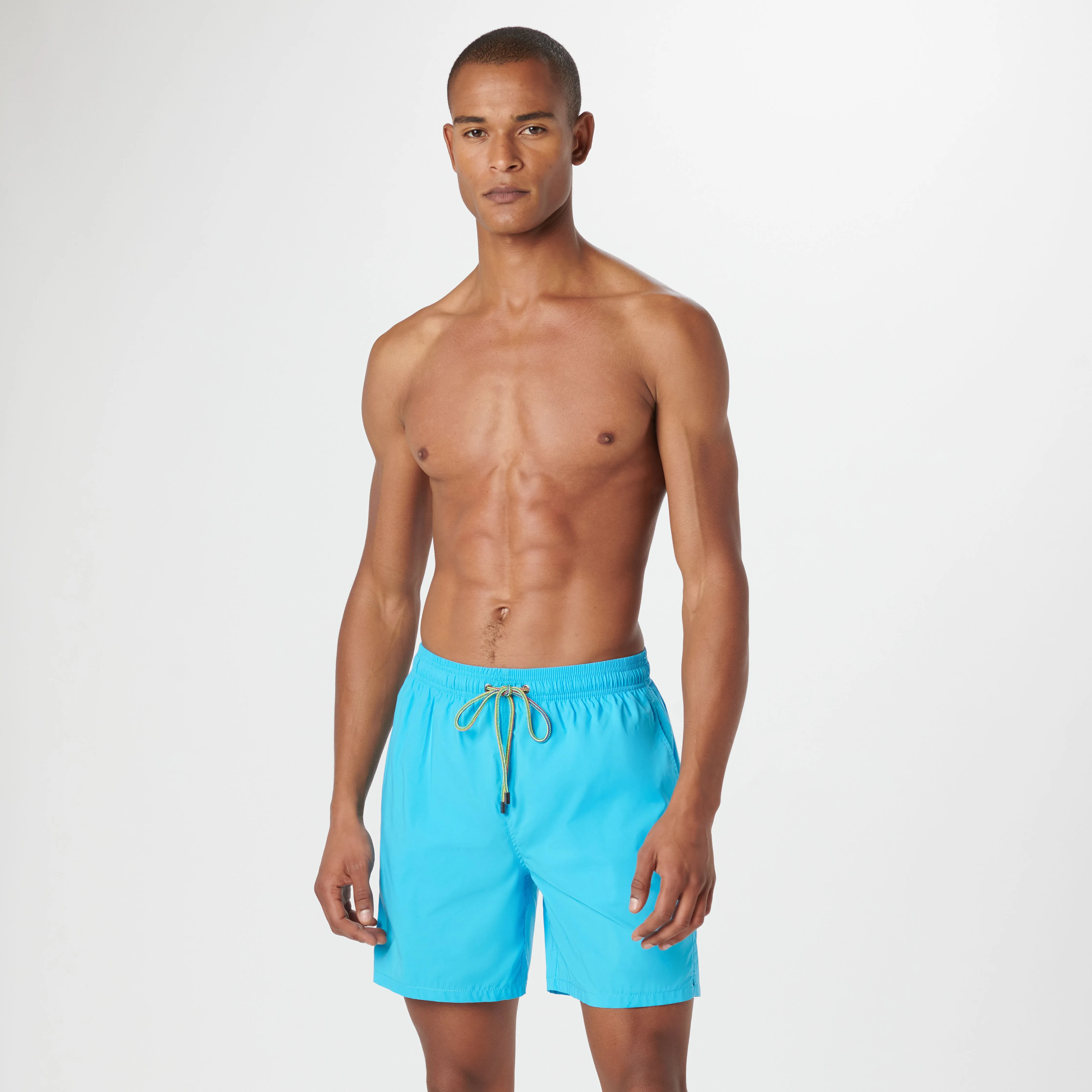 Cosmo Solid Swim Trunks