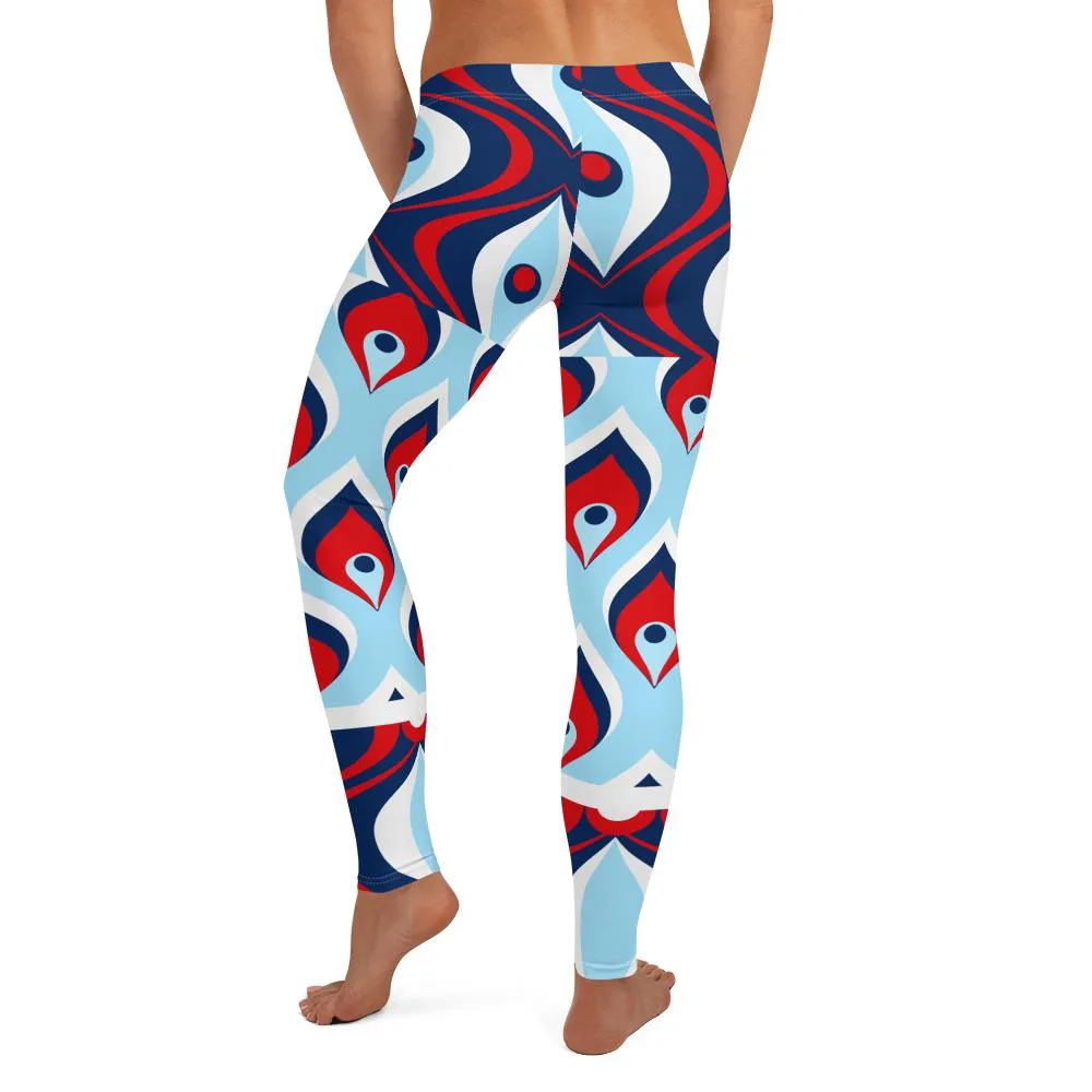 Court Jester Leggings (Blue)