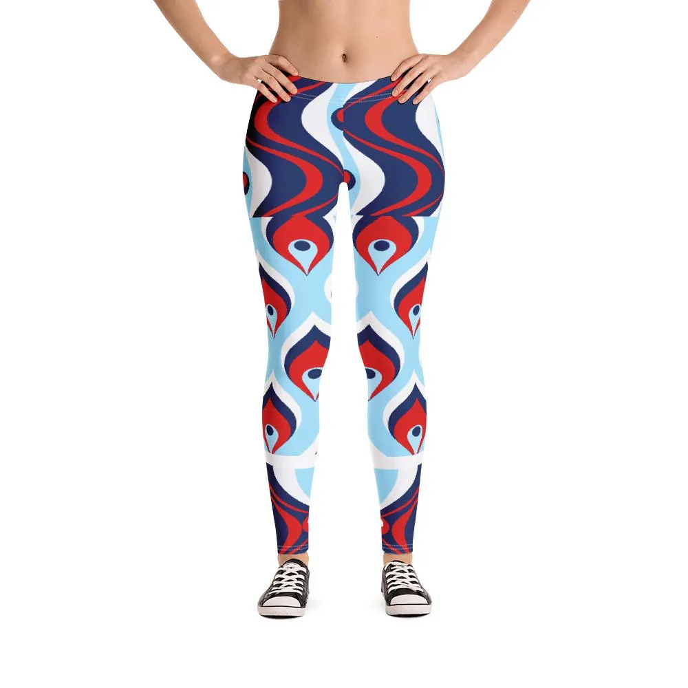 Court Jester Leggings (Blue)