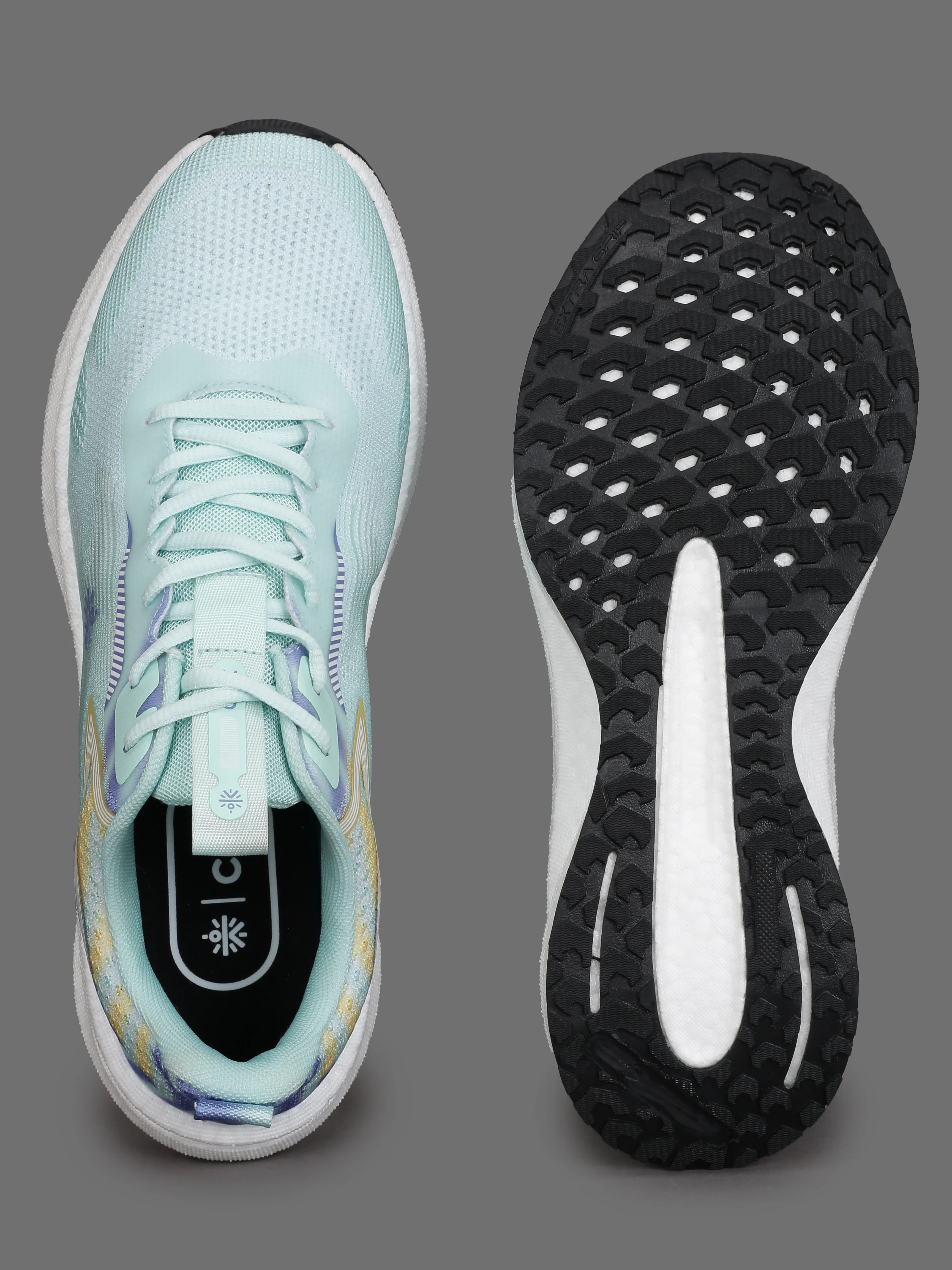 cult Men's Blazon Running Shoes - Mint Blue