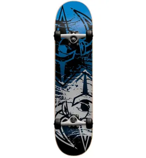Dark Star Drench Silver Blue 7.625" Complete Skateboard