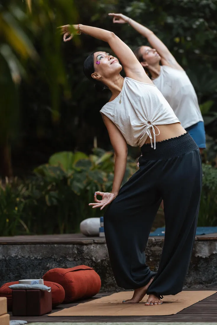 DEBARDEUR YOGA  COTON LIN PREMIUM