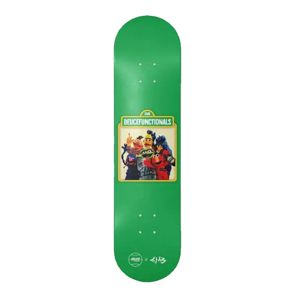 Deuce Sesame Street 8" Tabla Skate