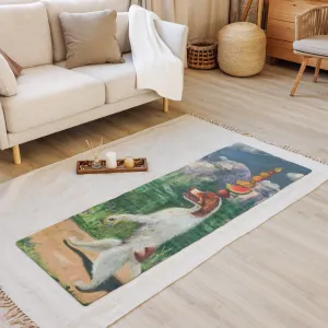 Dexter the Walking Dog Yoga Mat