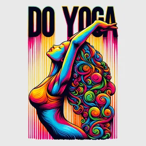 Do Yoga Colorful Flow Transfer