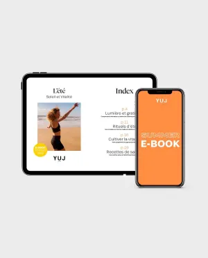 E-book Summer "Soleil et Vitalité"   1 mois offert sur YUJ YOGA 