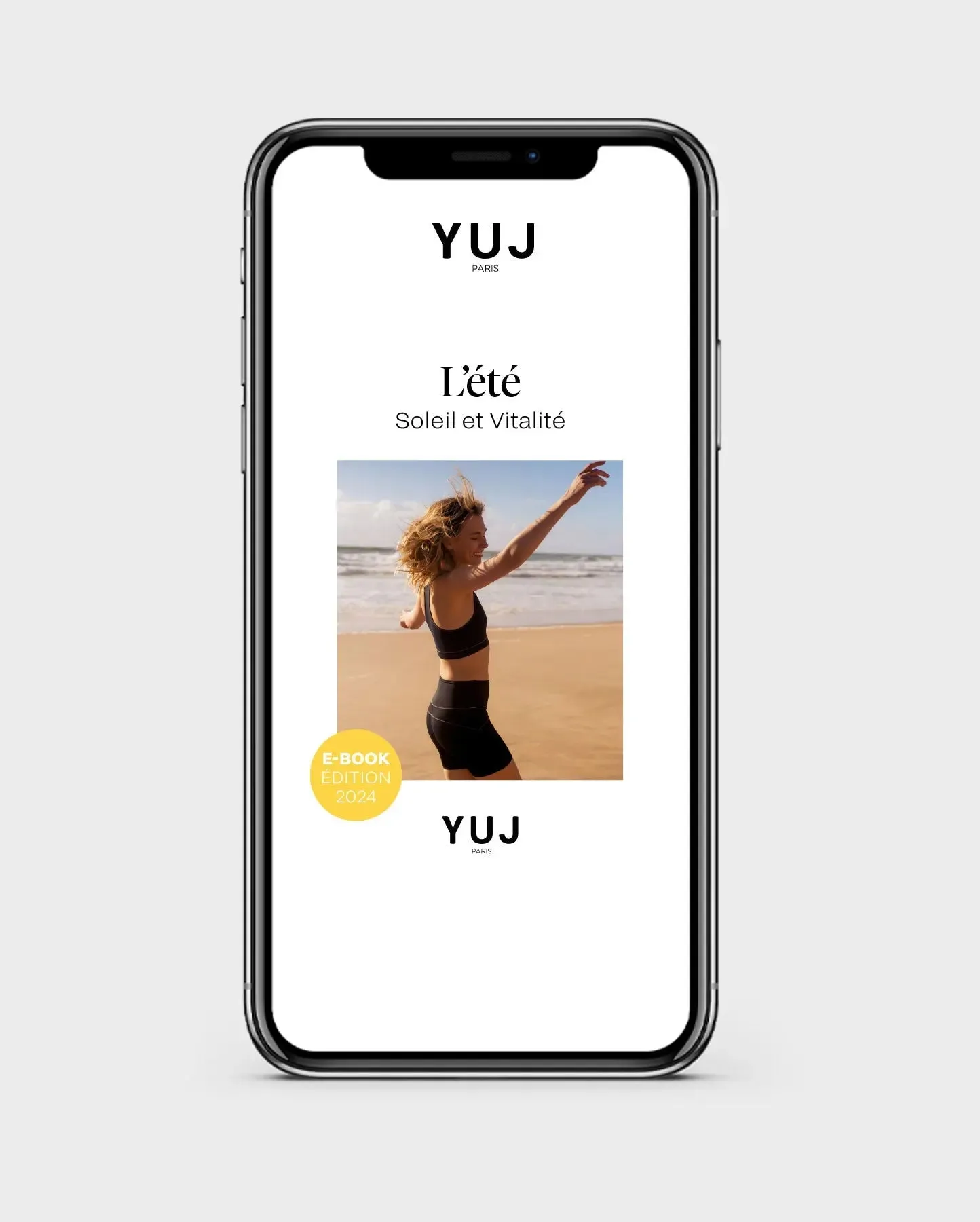E-book Summer "Soleil et Vitalité"   1 mois offert sur YUJ YOGA 