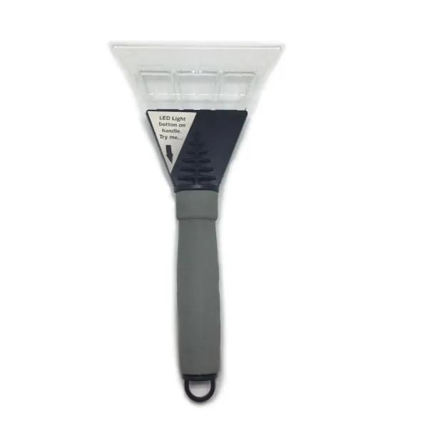 Easy Ice Scraper with LED Light & Ergonomic Foam Grip